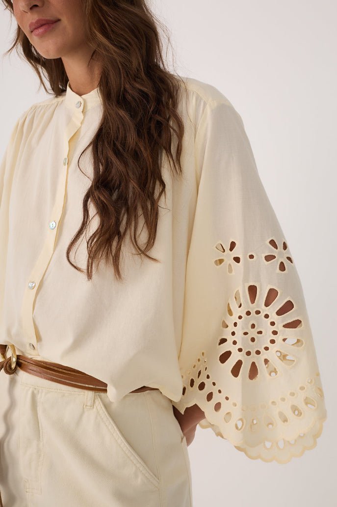 Laser Cut Blouse