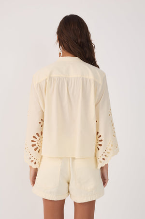 Laser Cut Blouse