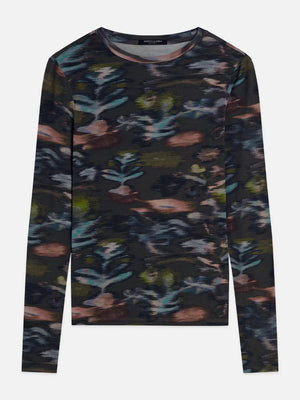 All Over Printed LS Tee