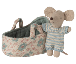 Baby Mouse in Carry Cot