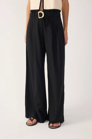 Black Linen Pants