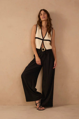 Black Linen Pants