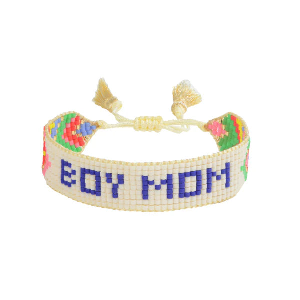 Chevron Boy Mom Bracelet