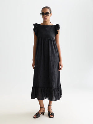Broderie Anglaise Maxi Dress