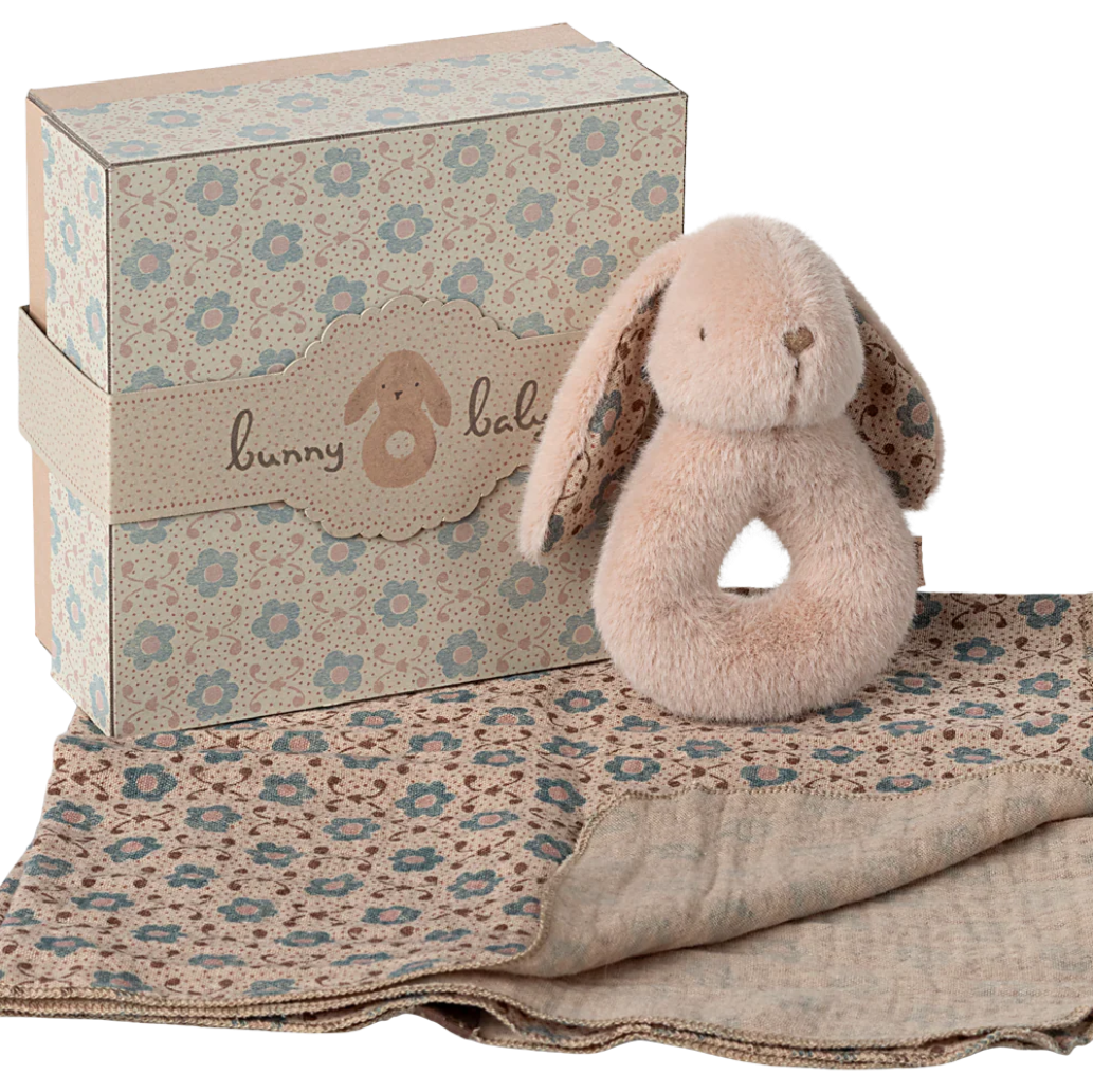 Bunny Rattle Set