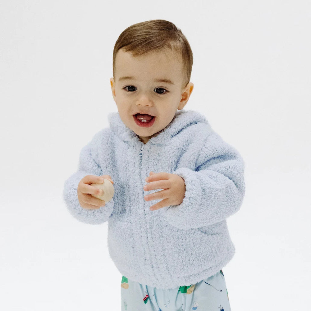 Chenille Hooded Jacket