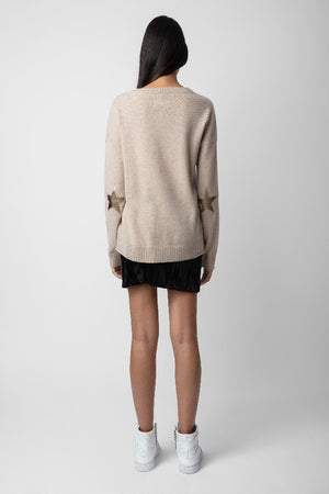 Cici Patch Sweater