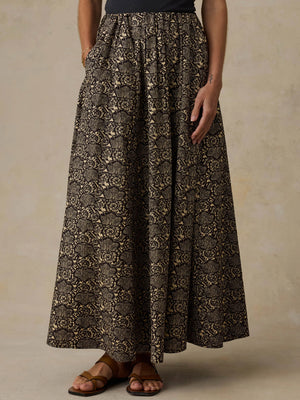 Coastal Poplin Nera Skirt