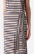 Striped wrapped dress with a tie detail by Vanessa Bruno