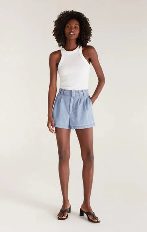 Farah Chambray Shorts