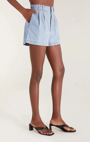 Farah Chambray Shorts