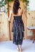Fitted Bodice Ruffle Dress