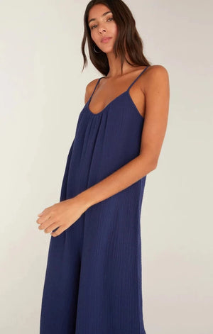 The Flared Gauze Jumpsuit