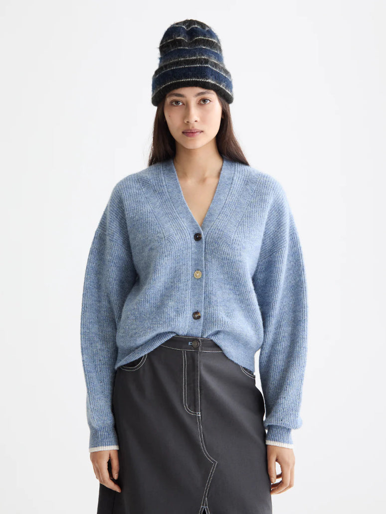 Fuzzy Relaxed Cardigan