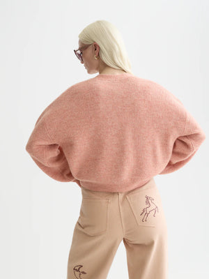 Fuzzy Relaxed Cardigan