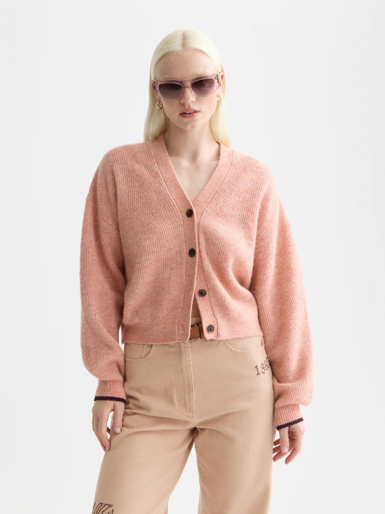 Fuzzy Relaxed Cardigan