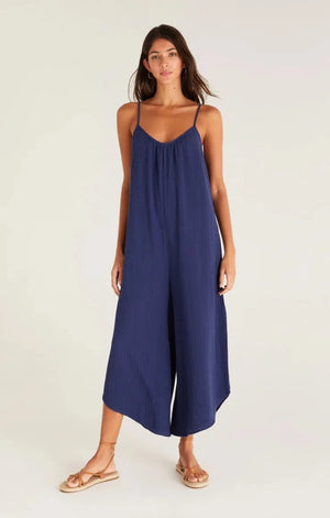 The Flared Gauze Jumpsuit