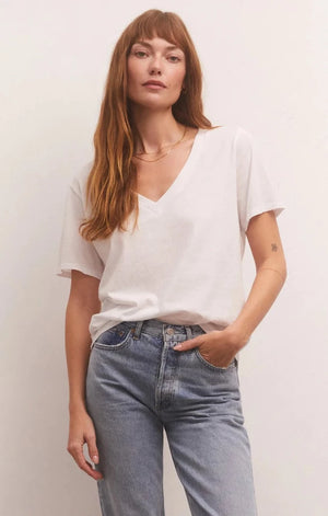 Girlfriend V-Neck Tee