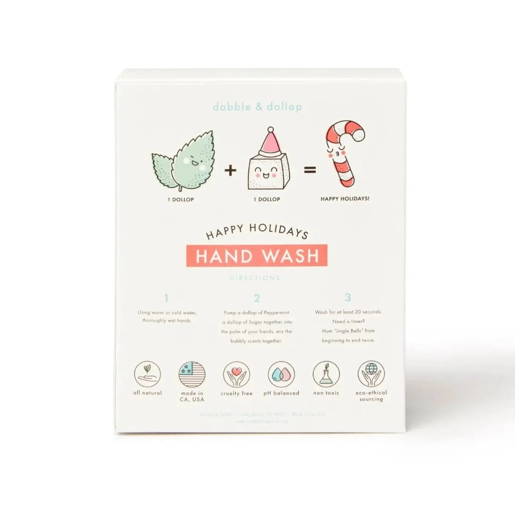 Happy Holidays Handwash Set