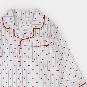 Woven Pajama Set Long Sleeve