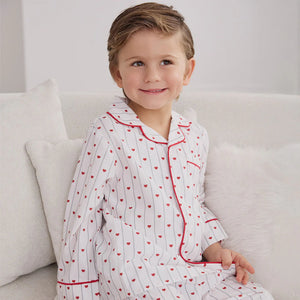 Woven Pajama Set Long Sleeve