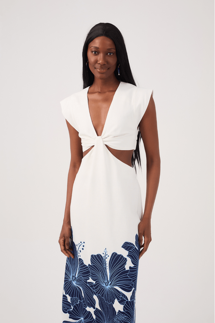 Hibiscus Maxi Dress