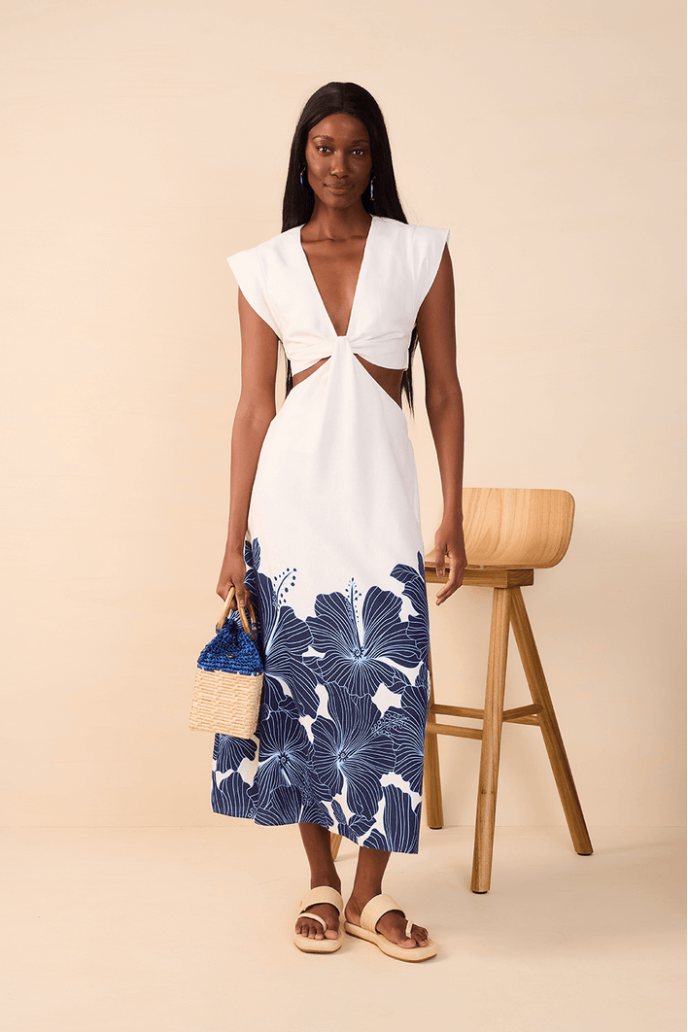 Hibiscus Maxi Dress