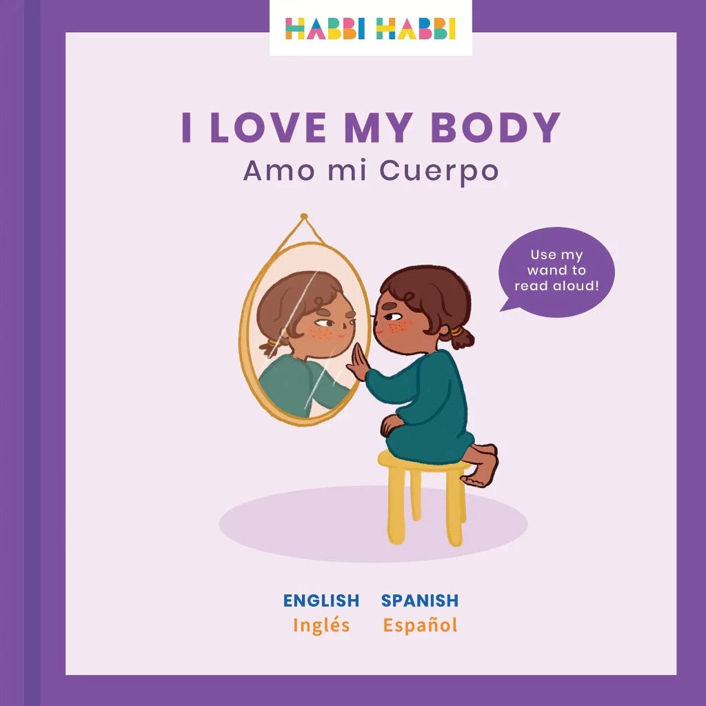 I Love My Body English, Spanish Book