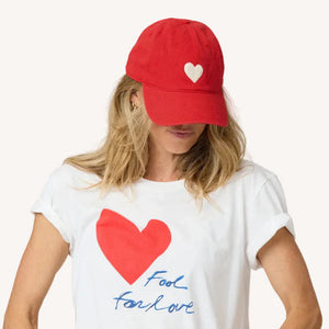 Imperfect Chenille Heart Hat