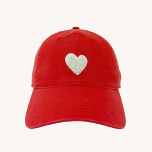 Imperfect Chenille Heart Hat