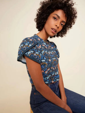 Kennedy Contrast Top