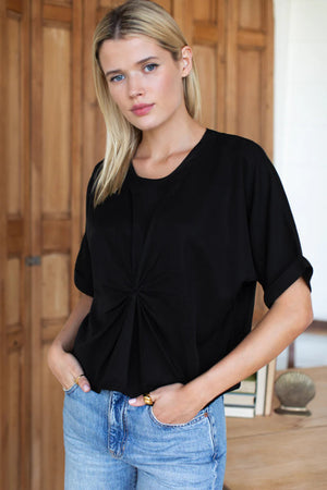 Knot Front Tee