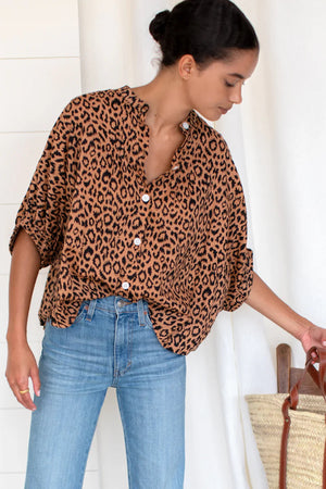 Mandarin Collar Top