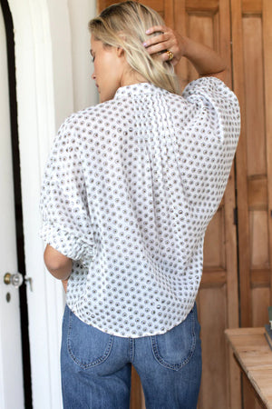 Mandarin Collar Top