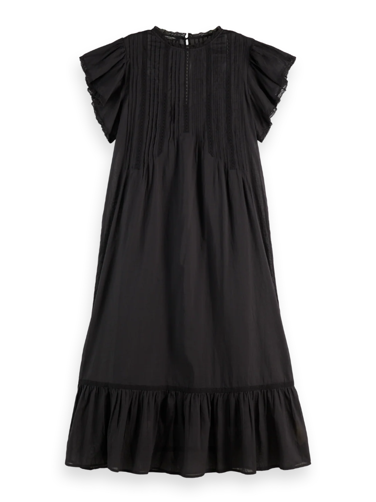 Maxi Dress w/ Lace Detail