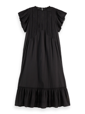 Maxi Dress w/ Lace Detail