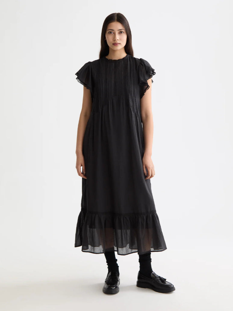 Maxi Dress w/ Lace Detail