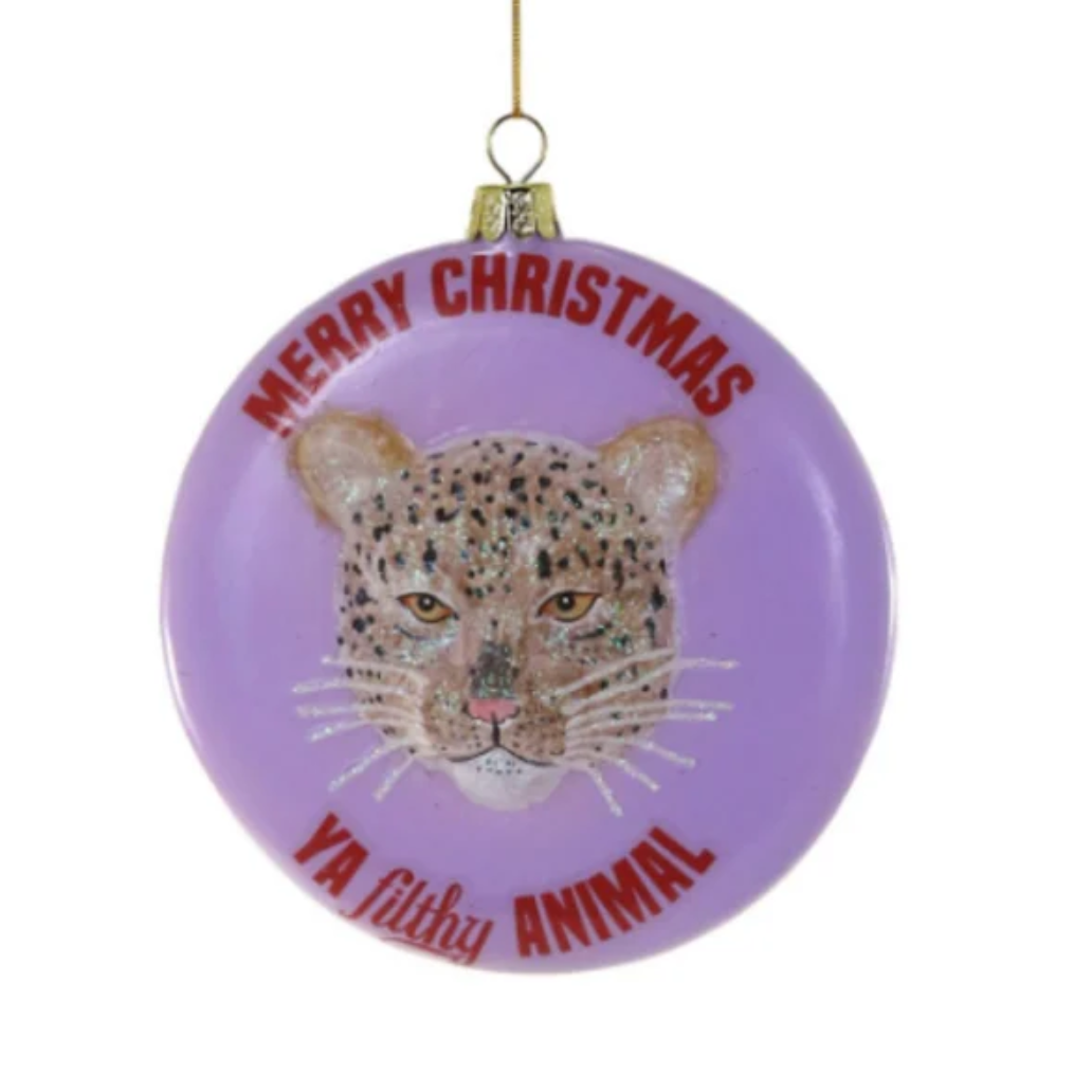 Merry Christmas Ya Filthy Animal Ornament