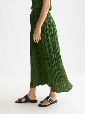 Micro Pleat Skirt