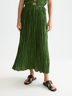 Micro Pleat Skirt