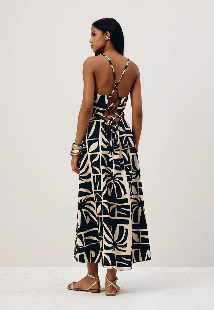 Midi Dress w/ Pockets