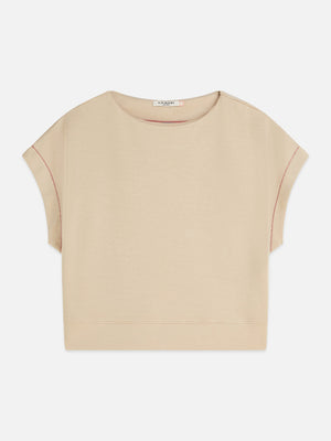 Modal Slash Neck Sweatshirt