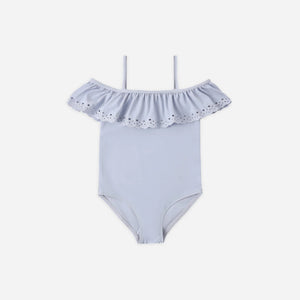 Off the Shoulder One Piece Swimsuit