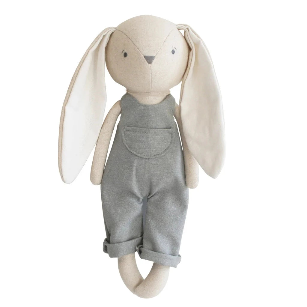 Oliver Bunny plush toy, boutique baby and toddler gift from Ella Collective Raleigh.