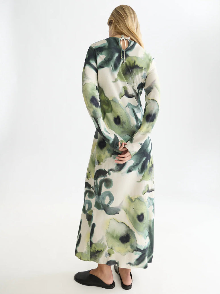 Printed Ankle Length Dress