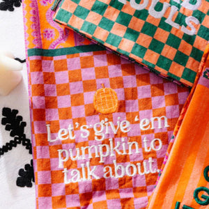 Pumpkin to Talk About Dish Towel