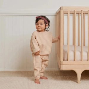 Quilted Sweater & Pant Set