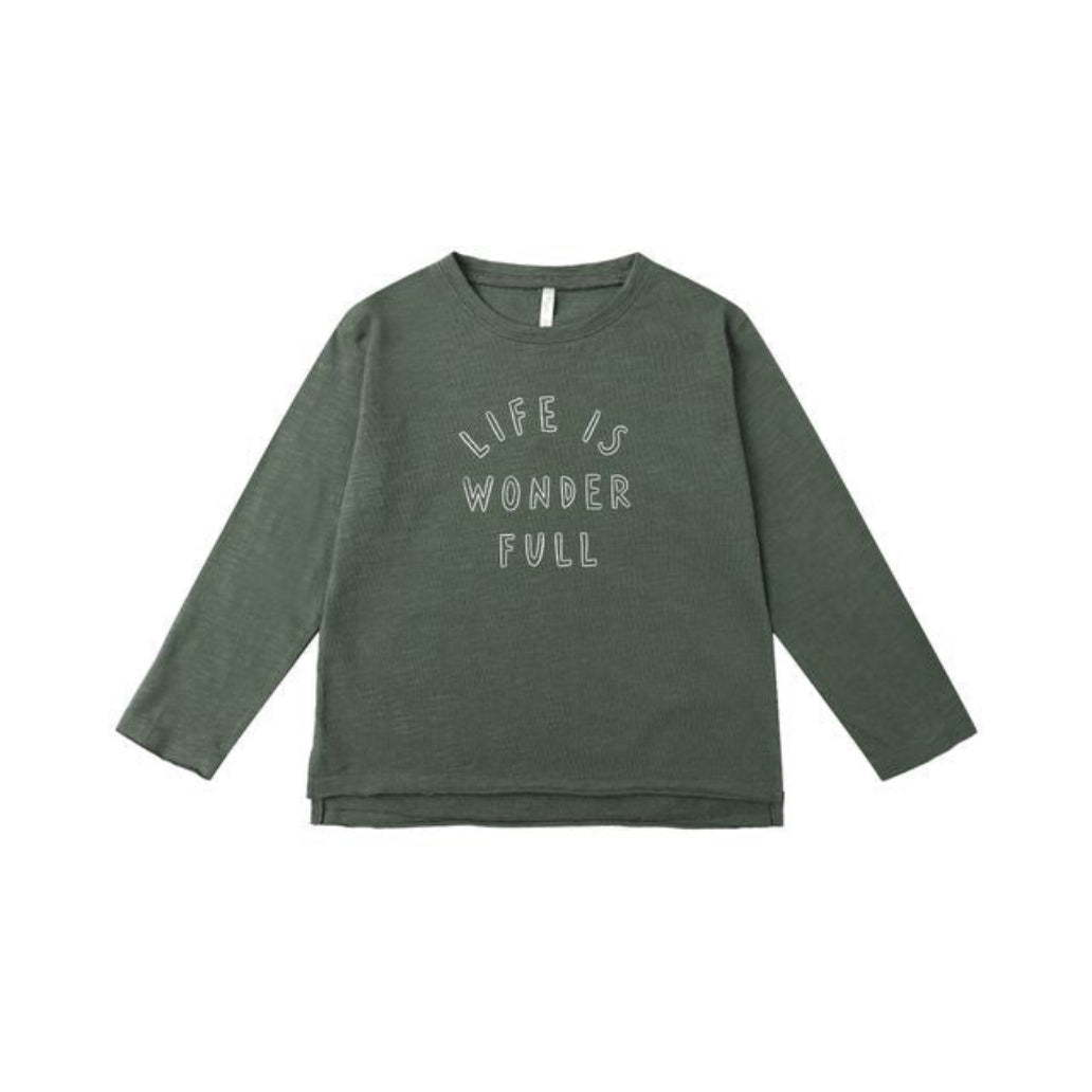 Raw Edge LS Tee