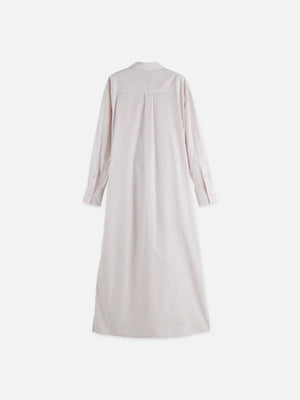 Relaxed Tie Shirt Dress