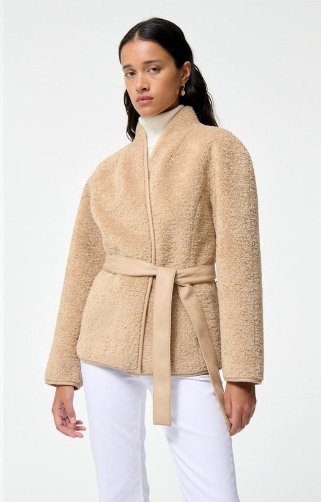 Fur Jacket at ELLA collective in Raleigh, NC.